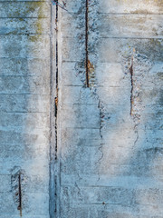 Schäden an einer Beton Wand