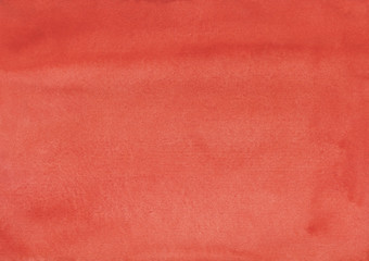 Watercolor dark coral background texture hand painted. 