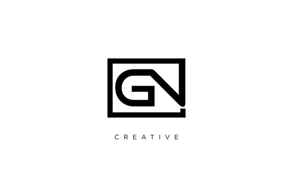 gv logo design icon symbol