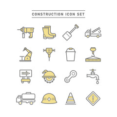 CONSTRUCTION ICON SET