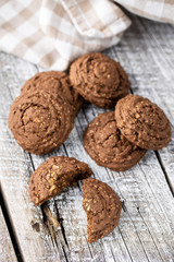 Cereal cocoa cookies.