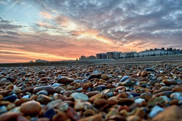 Brighton beach sunset photography seaside