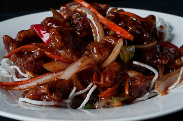 chinese food, Sweet & Sour Pork
