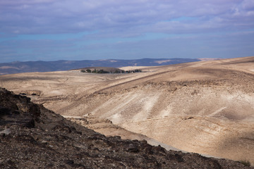 Desert from Arad Overlook, Israel.