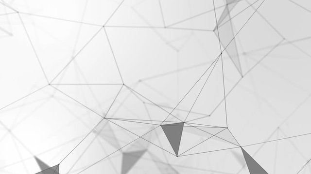 Abstract growing network connections. Black and white. Perfect to use as technology, communication or social media background. More options in my portfolio.