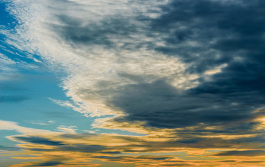 Fototapeta premium Winter clouds 4