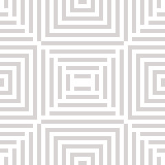 Vector geometric lines seamless pattern. Abstract white and gray texture