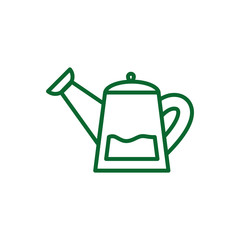 Isolated watering can vector design