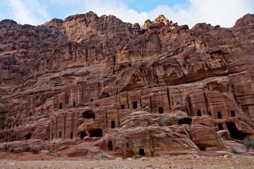 Jordan - Rock city of Petra.