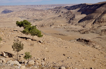 Jordan - landscape in central Jordan