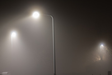 Fototapeta na wymiar foggy