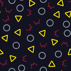 Colorful geometric background. Minimal cover template design for web.