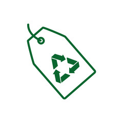 Isolated recycle label vector design