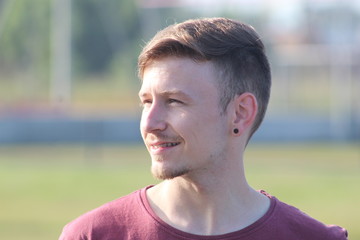 portrait of young man