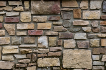 An Old Stone Wall to be used as a background  or texture