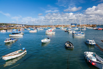 Penzance Harbour Cornwall England UK
