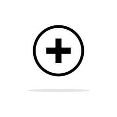 plus icon design vector illustration