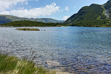 Fototapeta premium The Stinky Lake at Rila mountain, Bulgaria
