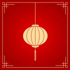 Happy Chinese New Year 2020 year of the mouse. sign for greetings card, flyers, invitation, posters, brochure, banners, calendar. Flat style design. traditional red greeting card illustration