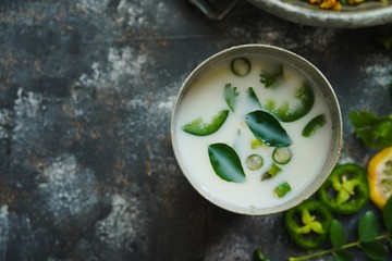 Spiced Buttermilk / Indian Sambharam, refreshing summer drink
