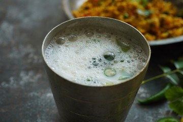 Spiced Buttermilk / Indian Sambharam, refreshing summer drink