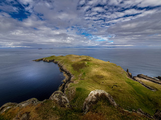 Fototapeta na wymiar Most northern point of isle of sky Scotland 