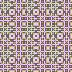 Art Deco Pattern Of Geometric Elements. Seamless Pattern. Vector Illustration. Design For Printing  Presentation  Textile Industry.