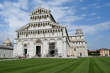 Obraz premium catedral de pisa en italia