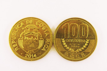 Costa Rica Money, coins of Costa Rica