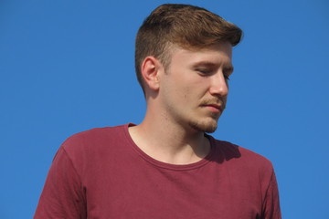 Fototapeta premium portrait of young man