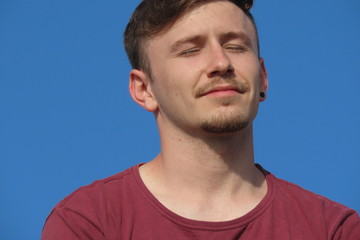 Fototapeta premium portrait of young man