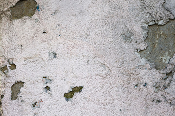 The old cement wall background