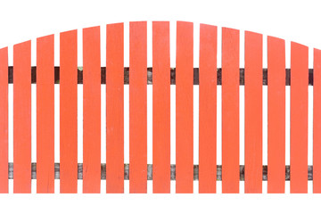 wooden fence isolated,white background