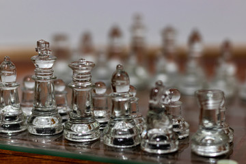 Glass Chess Game