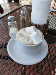 chocolate con marsmellons