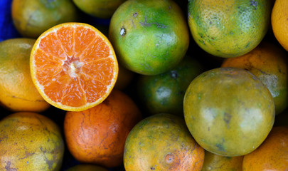 one peel of orange in then group