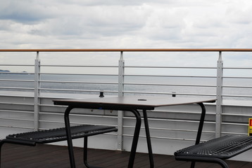 테라스 발코니 테이블