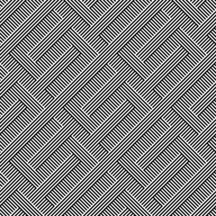 Seamless pattern with oblique black segments
