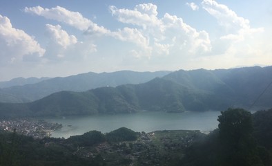 Stunning view capturing the simplistic nature of Nepal.