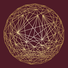 abstract background with circles