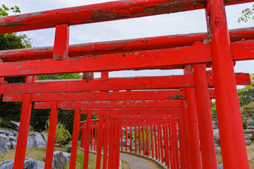 Fototapeta na wymiar 高山稲荷神社