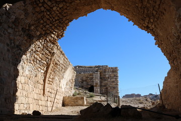 Al Karak castle in the south of Jordan