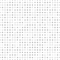 Abstract black square pattern design of technology artwork background. illustration vector eps10