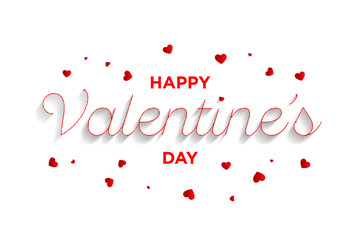 Valentine's day vector design concept Vector
