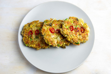 Bindaetteok, mung-bean pancake