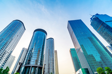 Fototapeta premium China Chongqing skyscrapers