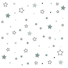 seamless background with stars
