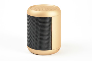 Wireless speaker isolated on white background