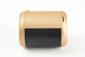 Wireless speaker isolated on white background