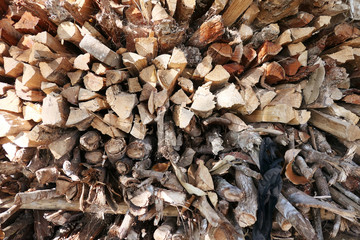 Pile of firewood